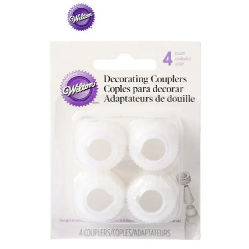 

Free shipping Wilton standard converter 4 sets of nozzle bag baking tools