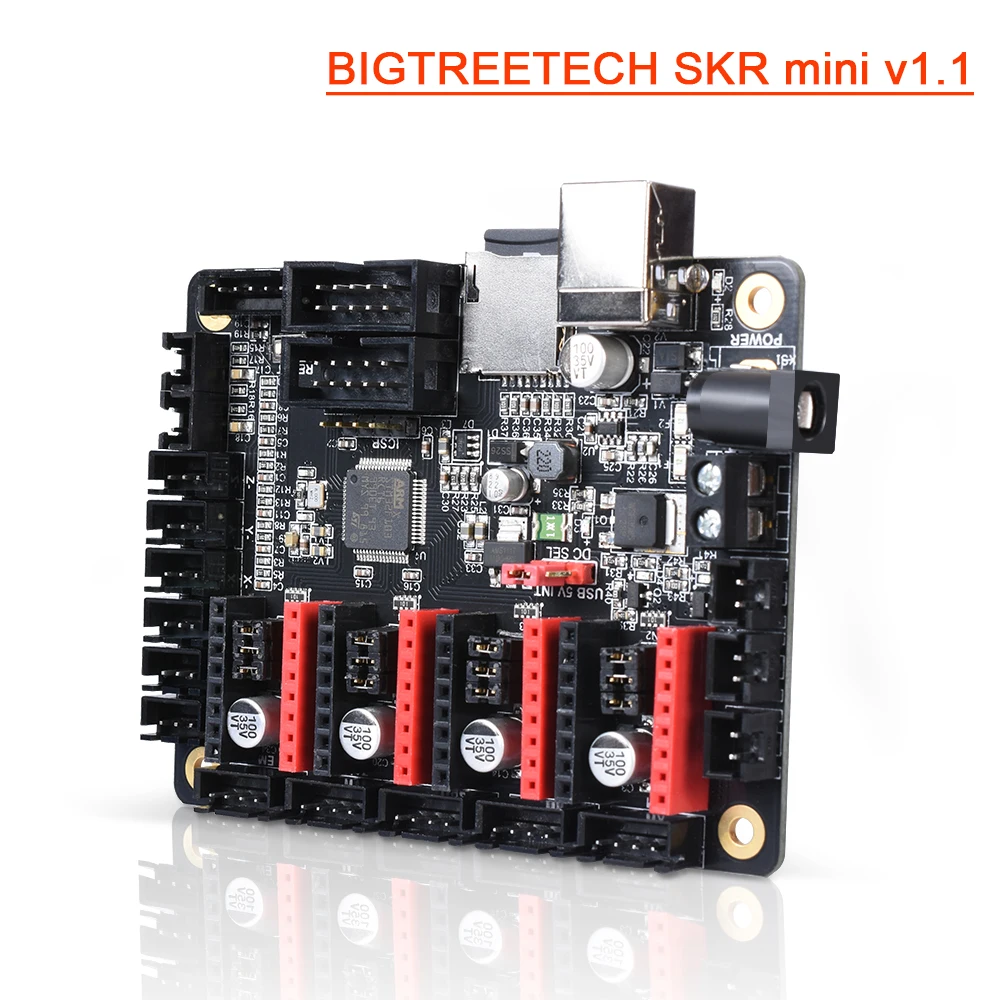 BIGTREETECH SKR البسيطة V1.1 32-بت اللوحة مفتوحة مصدر الذراع مع TMC2208 UART TMC2130 SPI سائق ل 3D طابعة مجلس RepRap