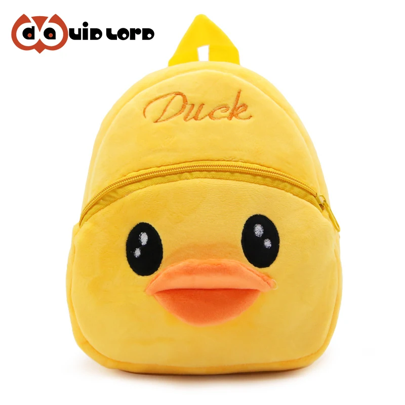 Small Yellow Duck Cute Baby font b Backpack b font Suitable for Age 1 3 Children