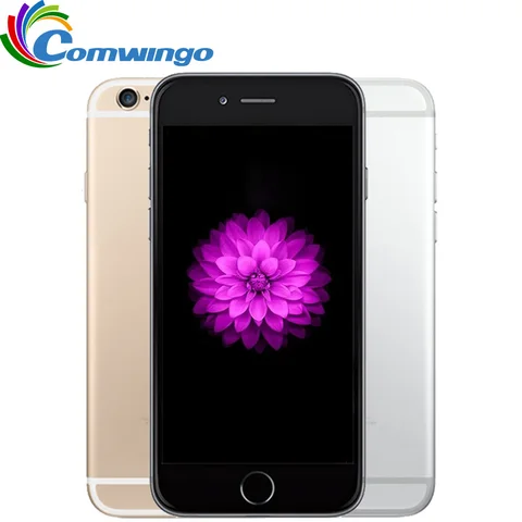Original Unlocked Apple iPhone 1GB RAM 16 64 128GB ROM 4 7 inch IOS Dual Core 8PM GSM WCDMA LTE iPhone6 Used Mobile Phone