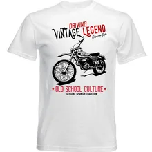 2019 nueva camiseta de verano VINTAGE moto española BULTACO ALPINA-nueva camiseta de algodón camiseta Casual