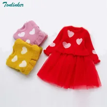 Baby Girls Dress 2018 For Girls Holiday Party Dresses Kids Princess Villus Christmas Dress costume Children Girls Clothing New цена Baby Girls Dress 2018 For Girls Holiday Party Dresses Kids Princess Villus Christmas Dress costume Children Girls Clothing New цены онлайн