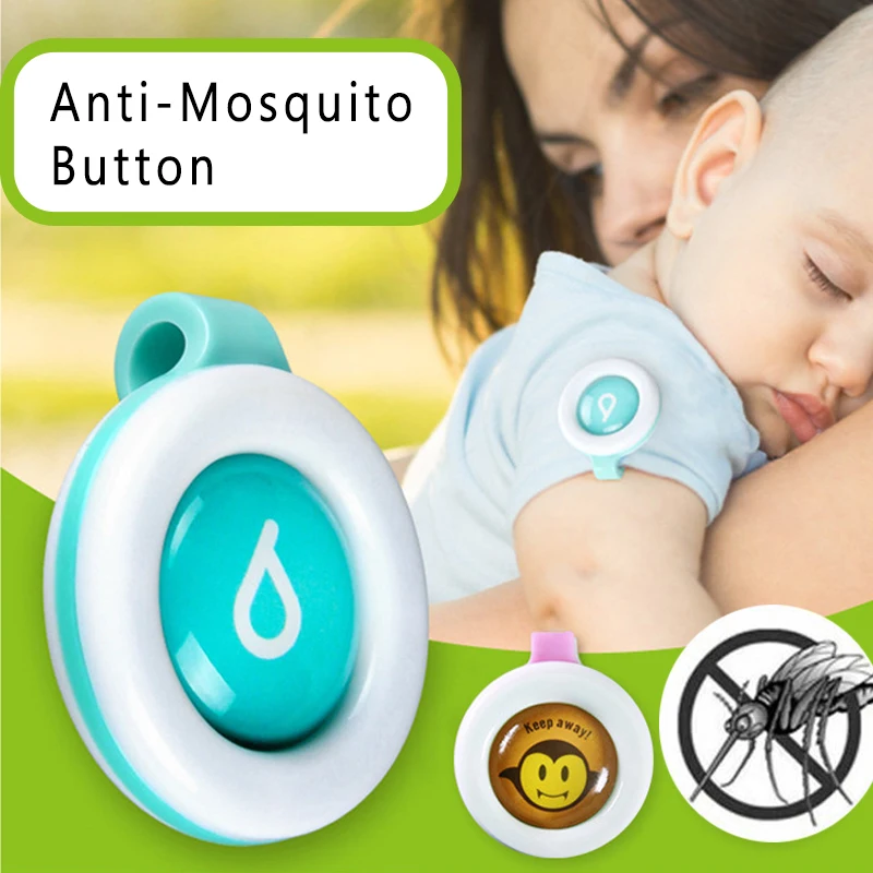 

1pcs Anti-Mosquito Buckle Waterproof Incense Repellent Guard Mosquito Sticker killer Safe for Baby Children Kids Mosquito Clips