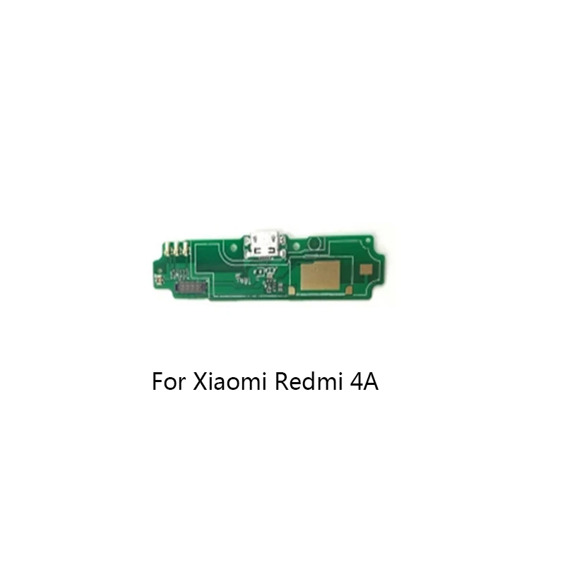 Разъем Micro USB для зарядки док станции гибкий кабель микрофонная плата Xiaomi Redmi 4 4X 4A