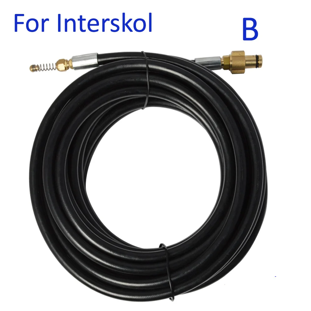 Najtaniej 6m 10m 15m 20 metrów 160bar myjnia samochodowa spustowy czyszczenie wody wąż czyścik do rur dla Interskol Interscol myjka ciśnieniowa