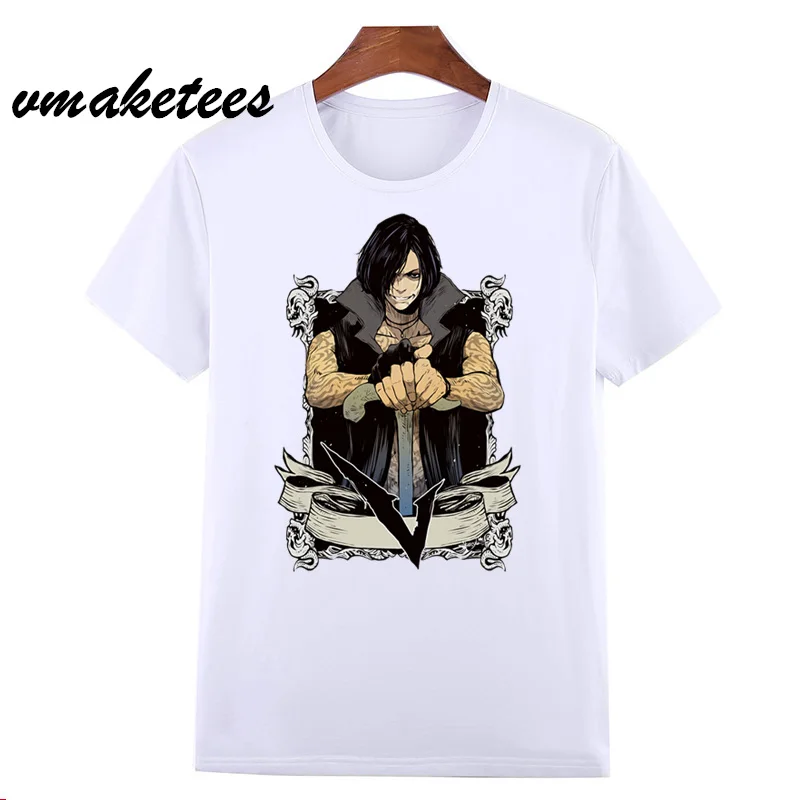 

Devil May Cry 5 Summer Print T-shirts Women Men Short Sleeve Hot Game Tshirts Dante Nero Fashion DMC Tee Shirts HCP4566