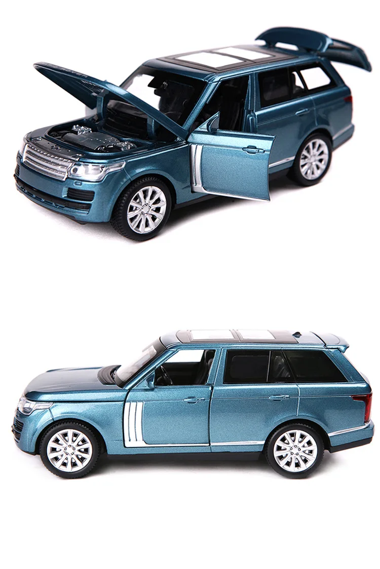 1/32 Diecasts& Toy Vehicles Range Rover Модель автомобиля со звуком и светильник коллекция автомобиля игрушки для мальчика Детский подарок brinquedos