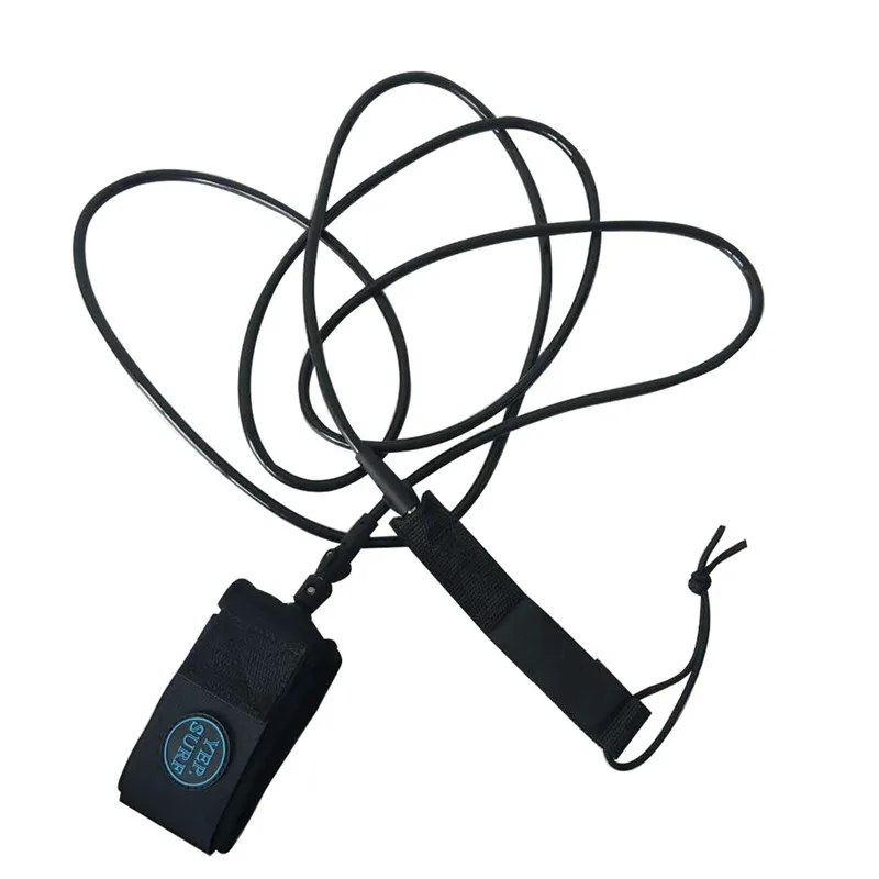 

Laisse Surf Leash 6ft-12ft Surfboard Leash 10ft-9mm Length Black Sports Leash