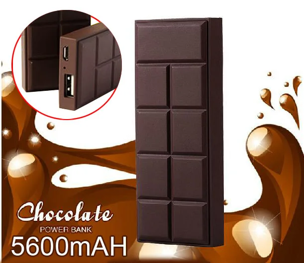Купить 5600 мач шоколад полимерной usb внешняя батарея резервного ...