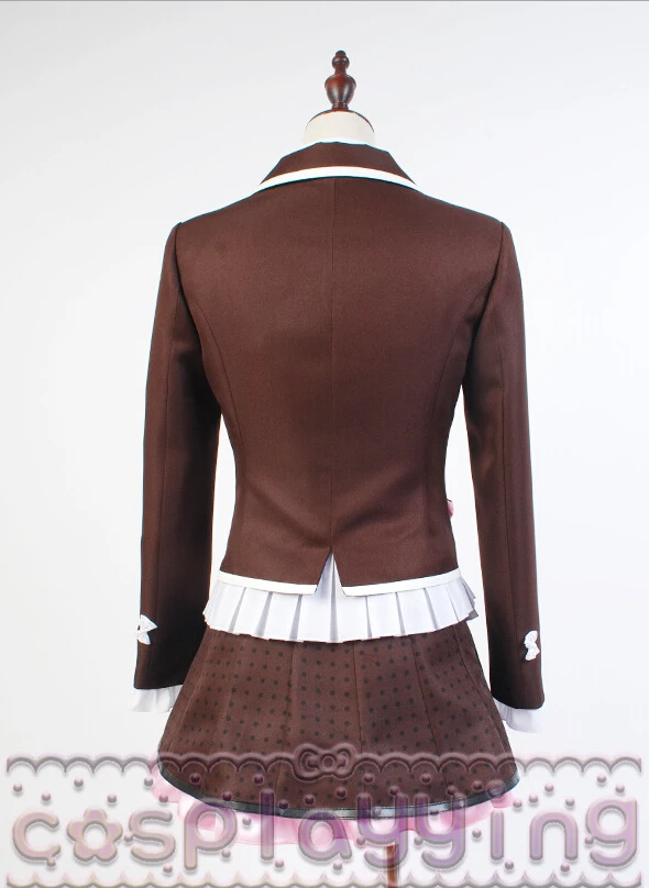 Косплей Zettai Zetsubo Shojo: Danganronpa еще один Episode Kotoko Utsugi костюм полный комплект униформы