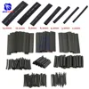 1set 127PCS Polyolefin Car Electrical Cable Tube kits Heat Shrink Tube Tubing Sleeve Wrap Wire Assorted 7 Sizes Black ► Photo 2/6