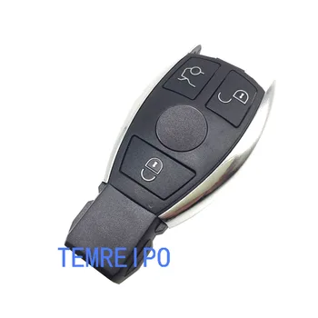 

10pcs/lot Replacement remote key case shell for mercedes benz 3 buttons smart key case cover fob selling