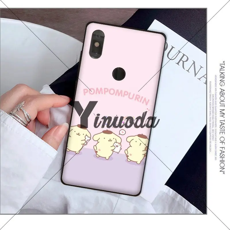 Sanrio pompompurin lovely cartoon girl