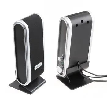 

New mini speakers bookshelf loudspeaker 2X 3W cheap portable usb speaker for Phone Laptop PC Computer
