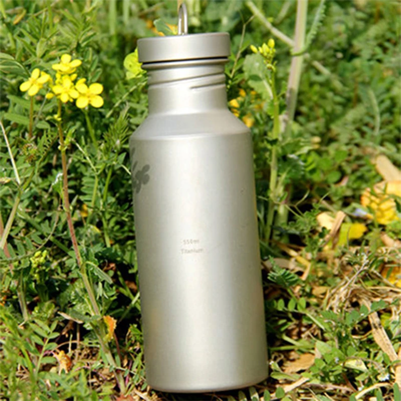 

Keith Hot Sale Titanium My Bottle With Bag Botella De Agua Bicycle Bottle Outdoor Camping Sport Bike Water Bottle 550ml Ti31