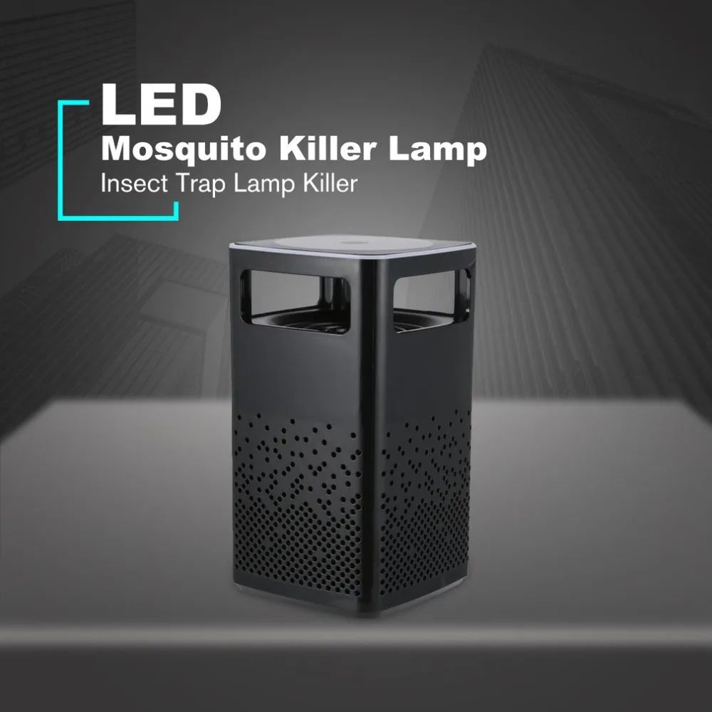 Убийца лампы электрические комаров светодиодный мухобойка вредителей Управление наклейка от комаров лампа ловушка для насекомых Убийца