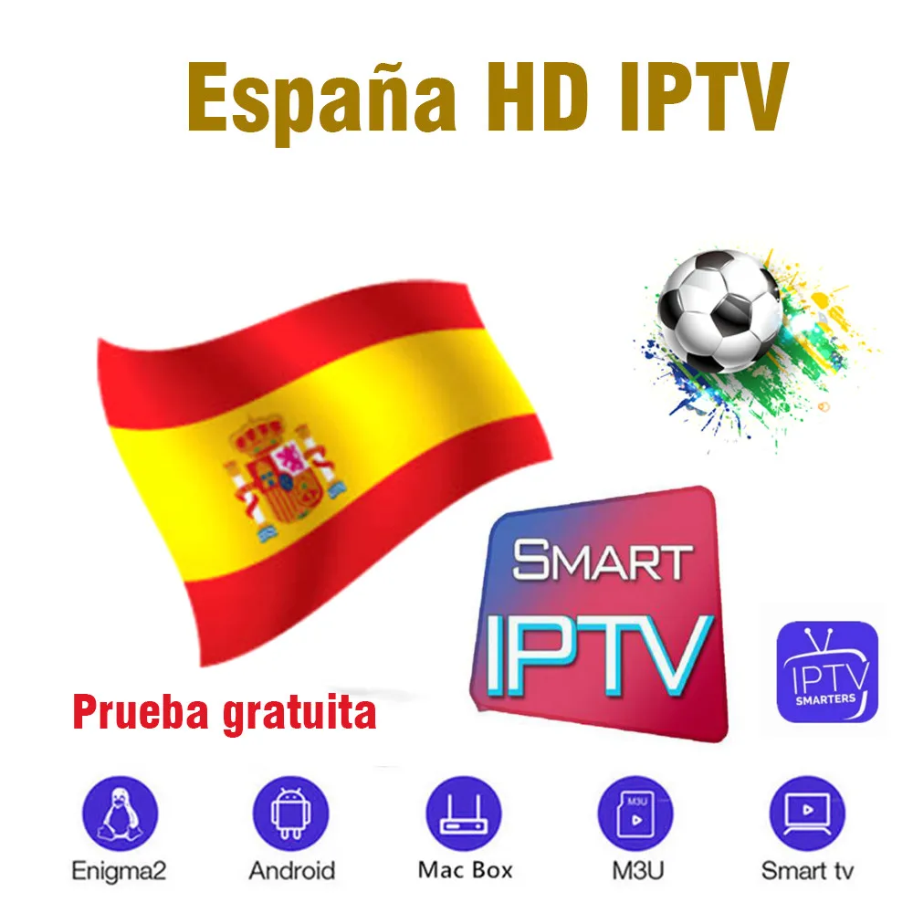

Specially made for Spain IPTV M3u Subscription Iptv Spanish VOD Premium For Android Box Enigma2 Smart TV PC Linux