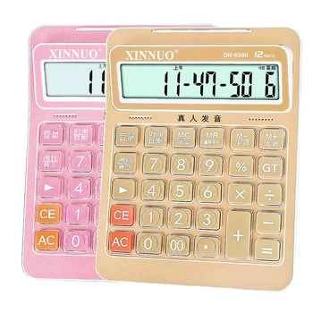 

CIGNA DN-6990 Voice Calculator Real Person Pronunciation Financial Business Office Calculation 12 Digits