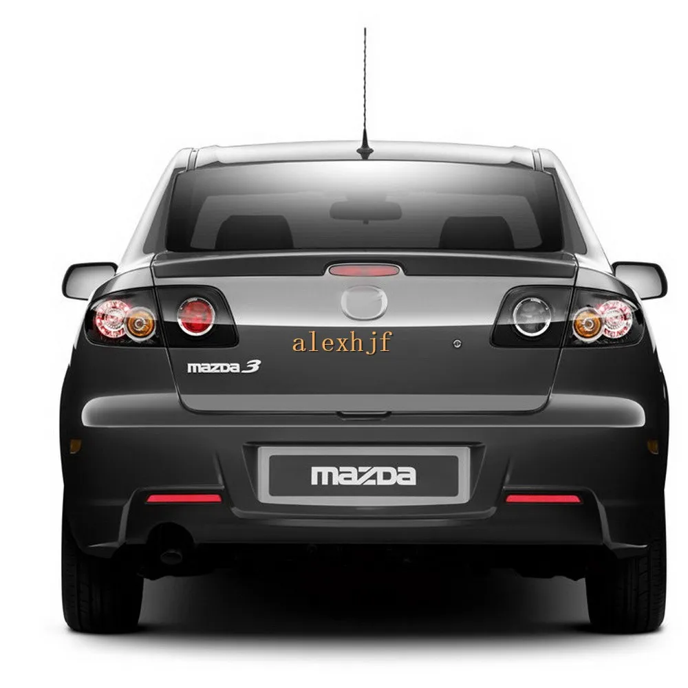 July King Автомобильный светодиодный стоп-сигнал+ Ночной свет для бега чехол для Mazda 3 Axela 2006~ 2012, Автомобильный задний бампер противотуманная фара, 1 компл./лот