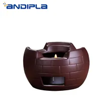 Ретро с изображением кунг-фу керамический чайный набор домашний чайный набор для подогрева подсвечника чайник нагревательная база офис кофе молоко водонагреватель аксессуары