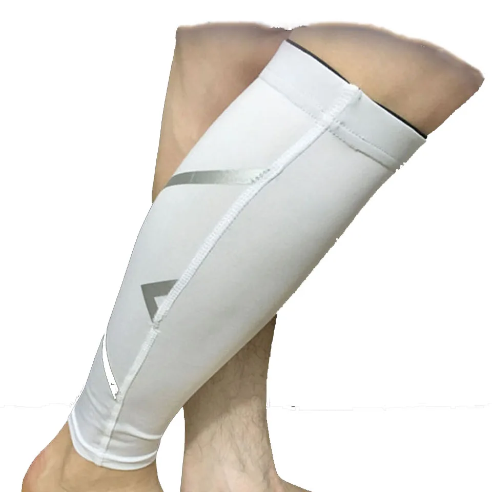 1 قطع كرة السلة كرة القدم الساق شين الحرس كرة القدم واقية العجل الأكمام الدراجات اللياقة البدنية calcetines Compresion تشغيل 1 قطع كرة السلة كرة القدم الساق شين الحرس كرة القدم واقية العجل الأكمام الدراجات اللياقة البدنية calcetines Compresion تشغيل