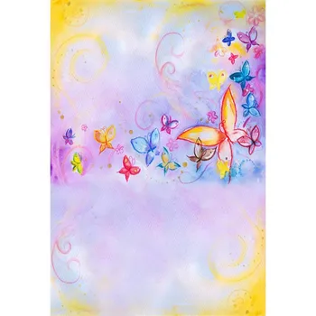 

5X7ft Fairy tale butterfly children kids Photography Backdrops Computer Printing Background for photo studio