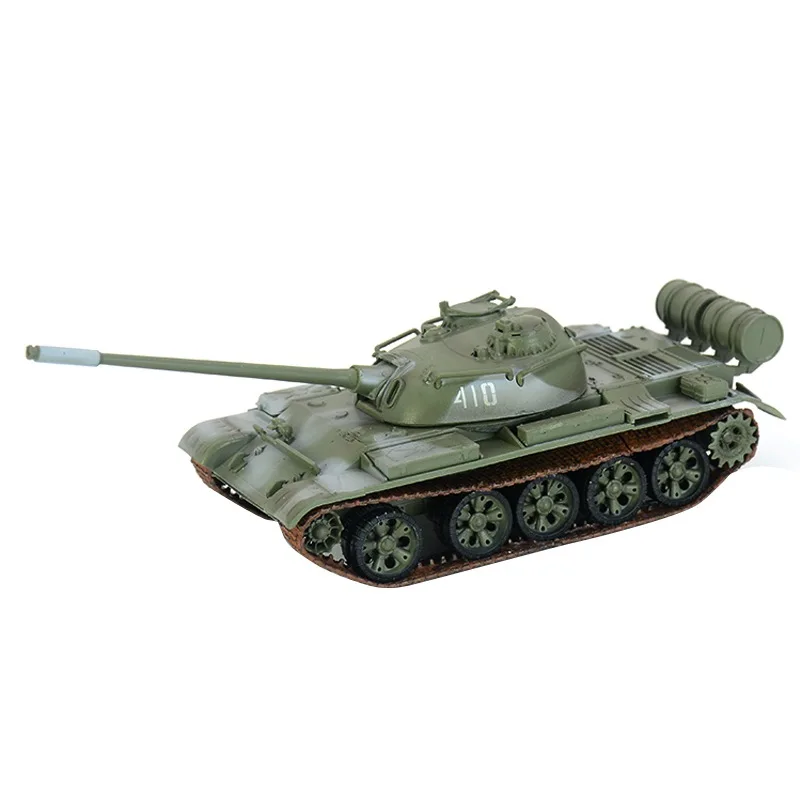 Предварительно построенный 1/72 масштаб советской T-54 боевой танк Второй мировой войны хобби Коллекционная готовая пластиковая модель