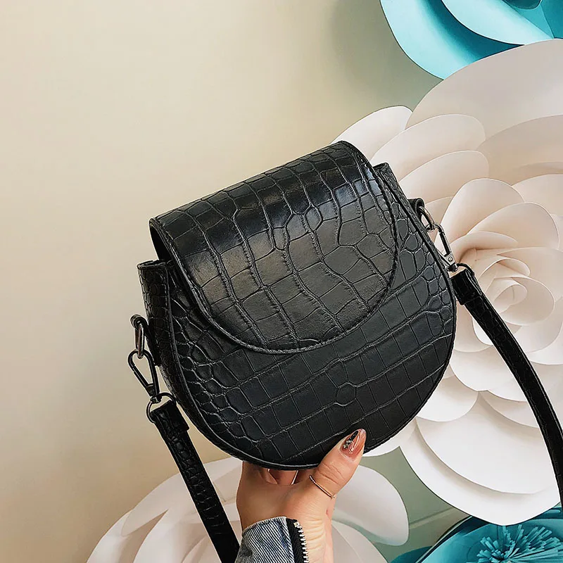 Женские сумки через плечо с каменным узором, маленькая сумочка, маленькая сумка из искусственной кожи, женская дизайнерская сумка
