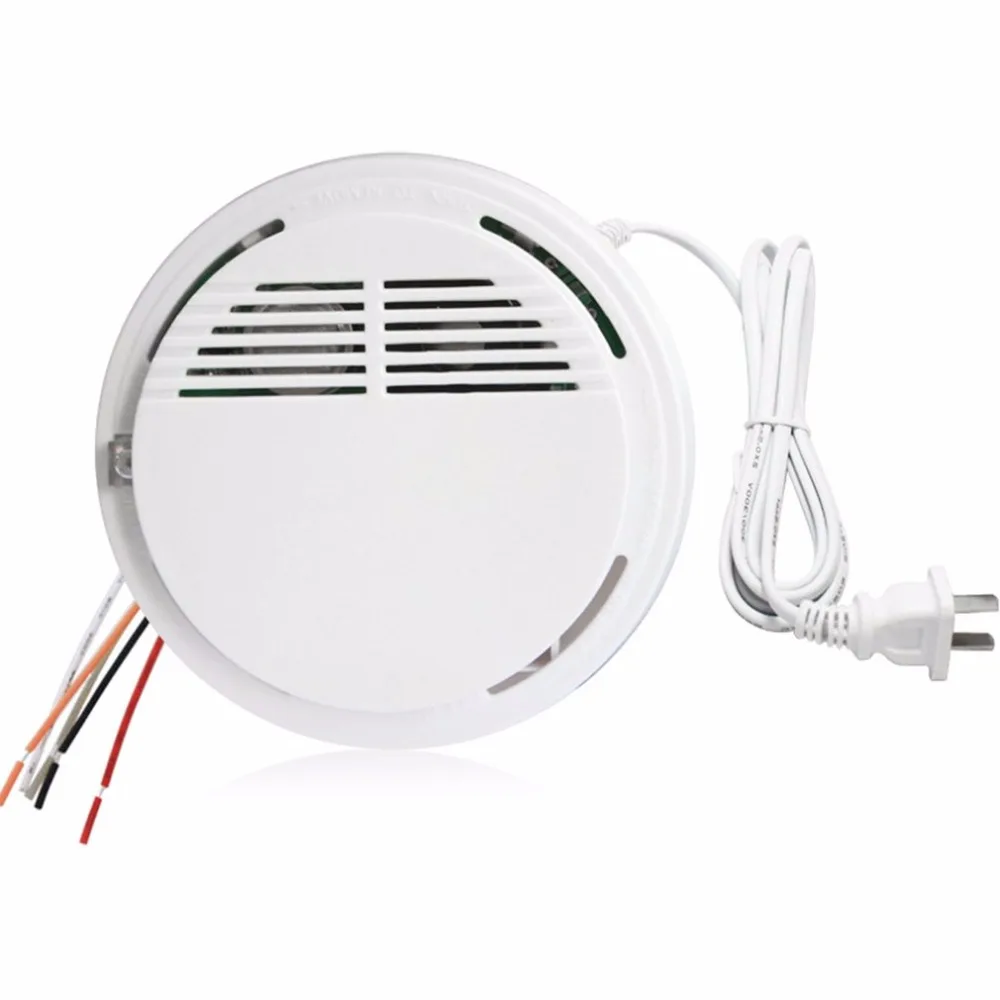 

LESHP Ceiling Mounted Alarm Combustible Gas Detector Gas Leak Alarm 220V supply with Red LED flash indicator alerting