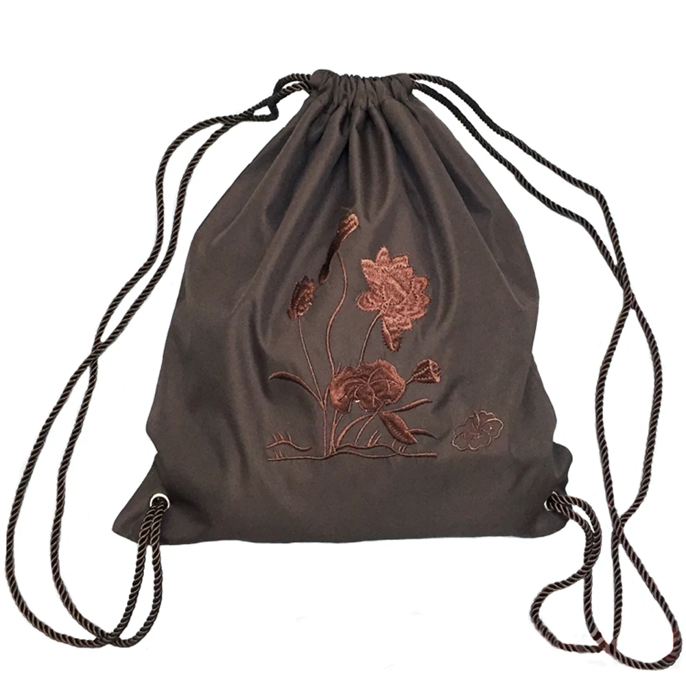 Top Quality Monk Buddha Arhat Mini Shoulder Backpack Fine Canvas