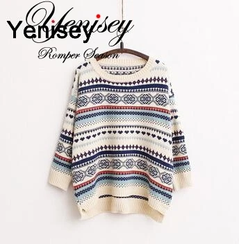 

2015 Winter Poncho Women Sweater A21 Sen Female National Wind Jacquard Fall Hot New Loose Big Code Women's Jacket Sweater 0820