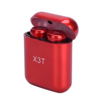 

X3T TWS Bluetooth Headphone True Wireless BT 4.2 Earphone Stereo Sport Music Headset Multi-point Connection with Mic Power Bank