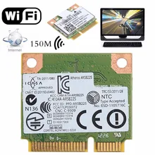 Bluetooth V4.0 Wifi Беспроводная мини PCI-Express карта для Atheros AR5B225 DELL DW1703 CN-0FXP0D-U1JA