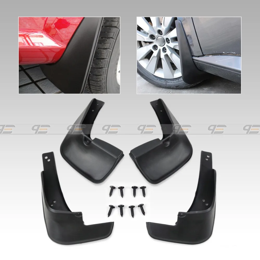 

DWCX New 4pcs Mud Guard Splash Flap Flaps Guards Mudguard Mudflaps Fenders Fit For 2002 2003 2004 2005 Toyota Corolla Sedan
