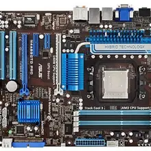 Для ASUS M4A89GTD PRO б/у Настольный для AMD 890FX материнская плата с разъемом AM3 DDR3 USB2.0 SATA2