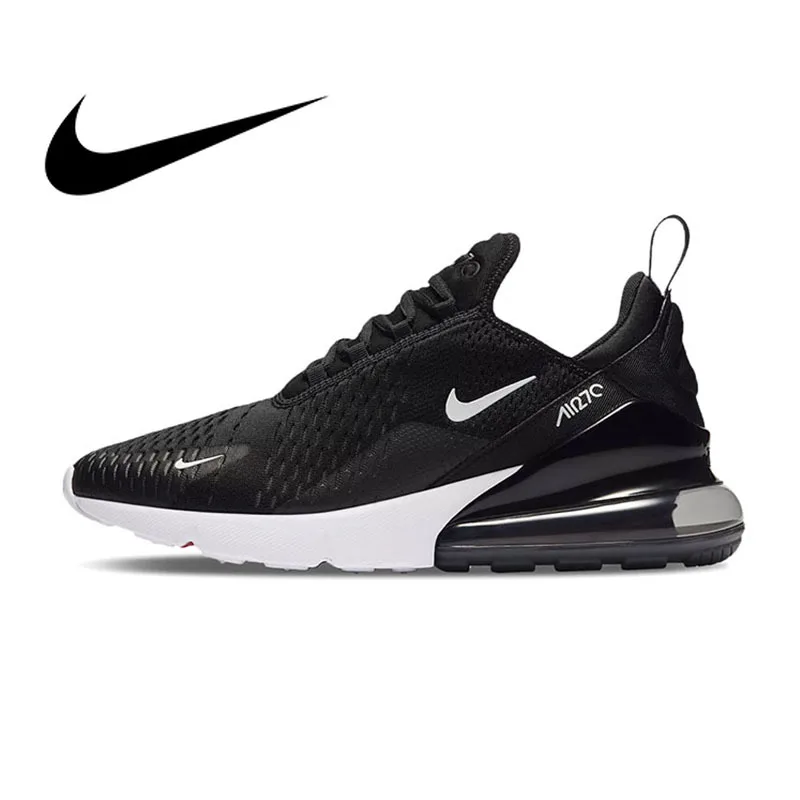 Оригинальные аутентичные бренд Nike Air Max 270 для мужчин's кроссовки Спортивная обувь Открытый удобные дышащие высокое качество AH8050