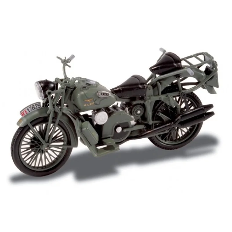 

1:22 Scale Moto Guzzi Alce Alpini 1939 Starline Diecast Motorcycle Toy Collecion Racing Bike Models for Kids Gift