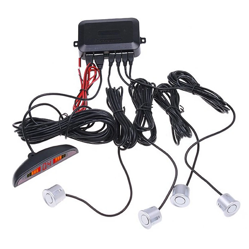 Radar Monitor, Detector System, Backlight Display, 4 Sensores