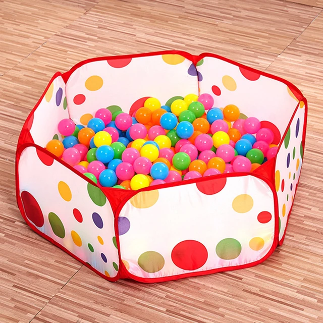 Baby Cartoon Game Ball Pits Portable Pool Foldable Ocean Ball Series Fence Child Outdoor Sports Educational Toy Gift For Infant 5
