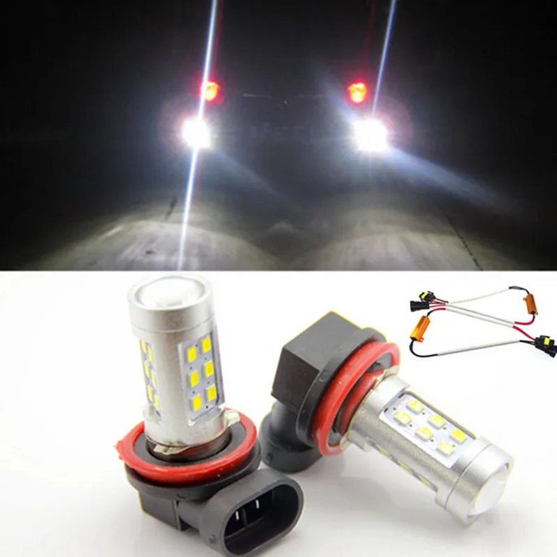 

Free shipping, 2x H11 LED Projector Fog Light DRL 12W No Error For Audi A1 A4 A5 S5 A6 Q3 Q5 SQ5 TT