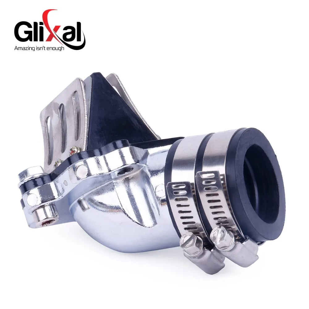 Высокопроизводительный гоночный впускной коллектор Glixal Jog 49cc 50cc с язычковым