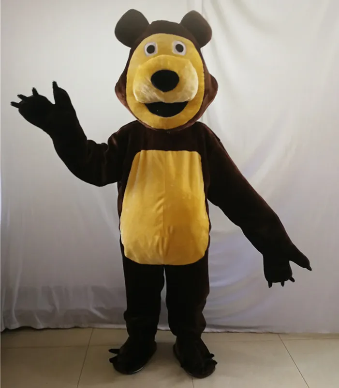 Высокое качество для девочек маскарадный костюм медведя Медведицы костюм гризли, маскот символ «Герой мультфильма» маскарадный костюм на Хэллоуин; нарядное платье - Цвет: Style E