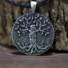 Langhong 1 шт. Дерево жизни ожерелье подвеска в кельтском стиле ожерелье с амулетом для женщин