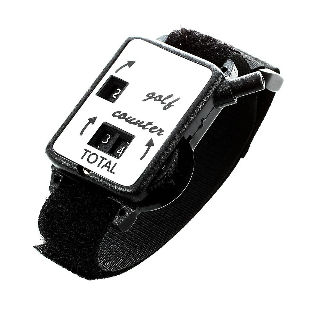 Durable Club Putt Portable Sport Counter Mechanical Outdoor Golf Stroke Mini Score Keeper Wristband Watch Type Shot