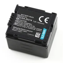 CGA-DU14 CGADU14 Батарея для цифрового фотоаппарата Panasonic DU06 DU07 NV-GS10 CGA-DU12 H258 GS500 GS28 GS328 GS320 GS188 GS180 GS300