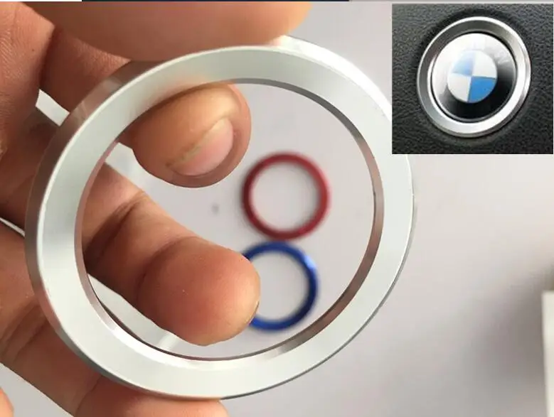 

Car Steering wheel circle Sticker For BMW F30 F35 F32 F10 F11 F18 F06 F12 F13 F84 F25 F15 E71 E72 F34 F07 M4 M5 M6 Accessories