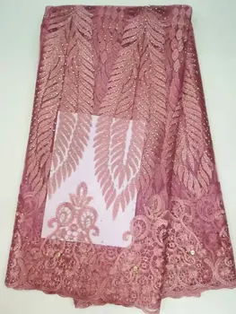 

African Lace fabric 2019 High Quality Lace White Lace Applique French Tulle Lace Fabric African Dresses For Women