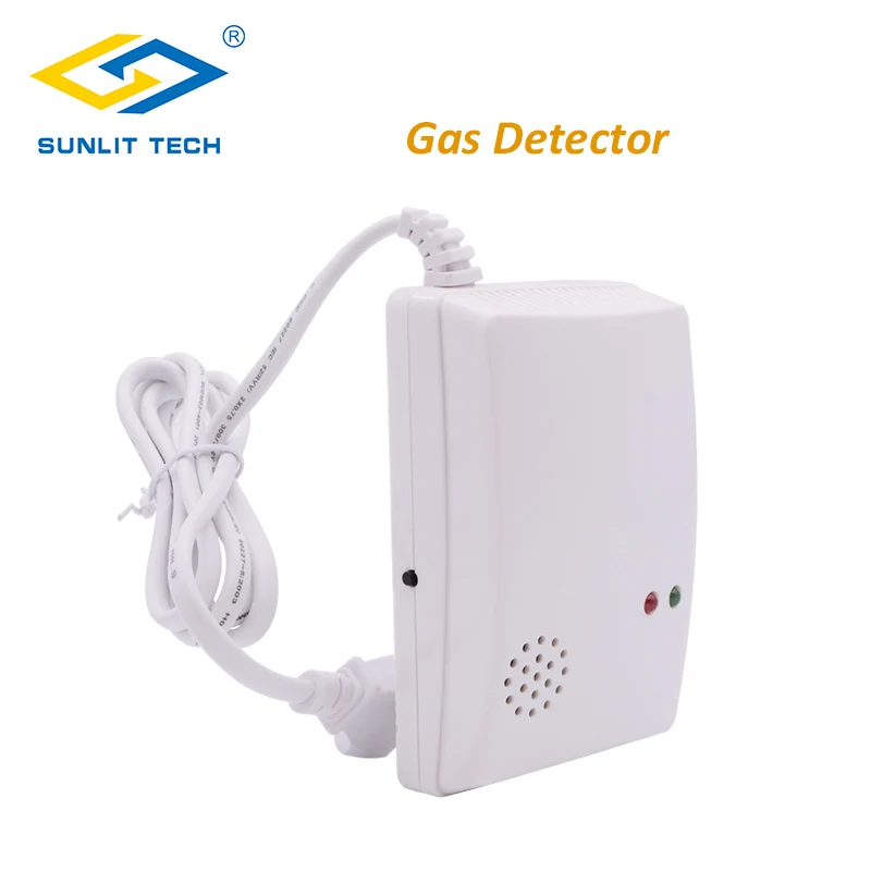 Wireless Combustible Gas Sensor House Kitchen Fire Gas Detector Detects