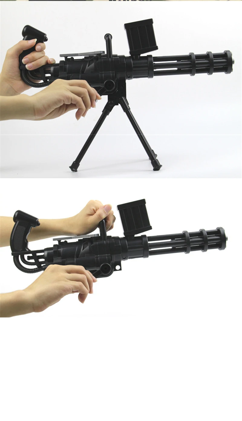 Gatlin большой диапазон игрушечный пистолет Открытый CS игра мягкая водяная Пуля для детей Дети Brinquedos Juguetes штатив моделирование пистолеты