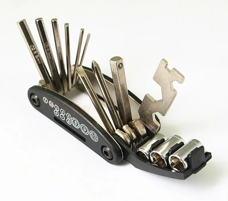 

2017 Aprilia Gsxr 16-in-1 Multi-function Bicycle Motorcycle Repair Tool Travel Electric Car Allen Key Wrench Screwdriver Kit